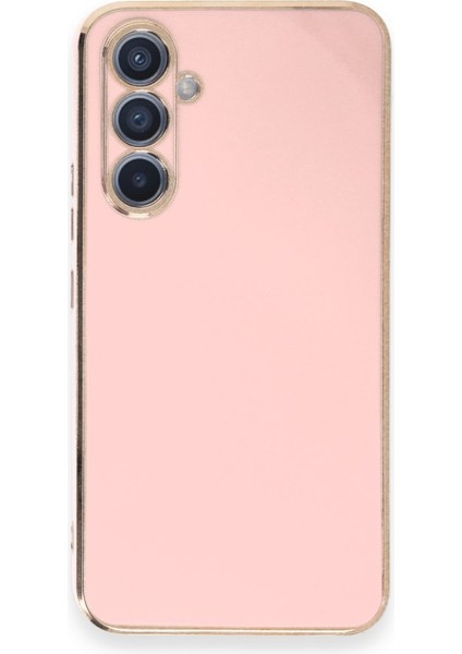 Samsung Galaxy A54 5g Parlak Yapılı Silikon Kılıf Rcv/volet