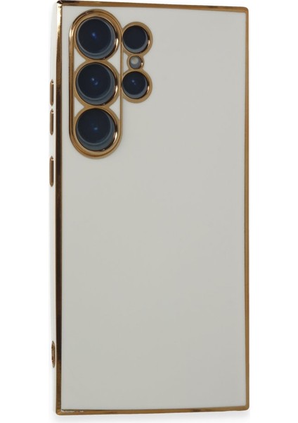 Samsung Galaxy S24 Ultra Parlak Yapılı Silikon Kılıf Rcv/volet