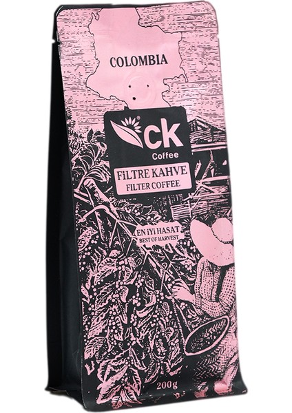 Colombia Öğütülmüş Filtre Kahve 1000 G