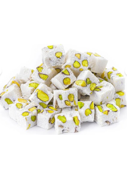 Süt Aromalı Antep Fıstıklı Mini Lokum 500 G