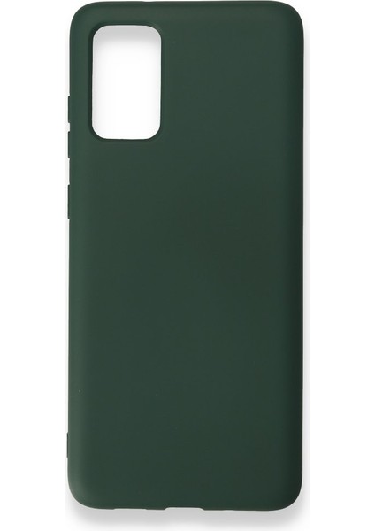 Samsung Galaxy S20 Plus Kadife Dolgulu Lansman Silikon Kılıf Rcv/nano Lansman