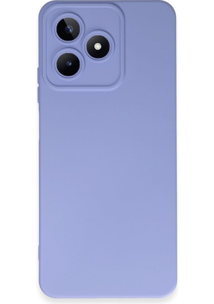 Realme C53 Kadife Dolgulu Lansman Silikon Kılıf Rcv/nano Lansman