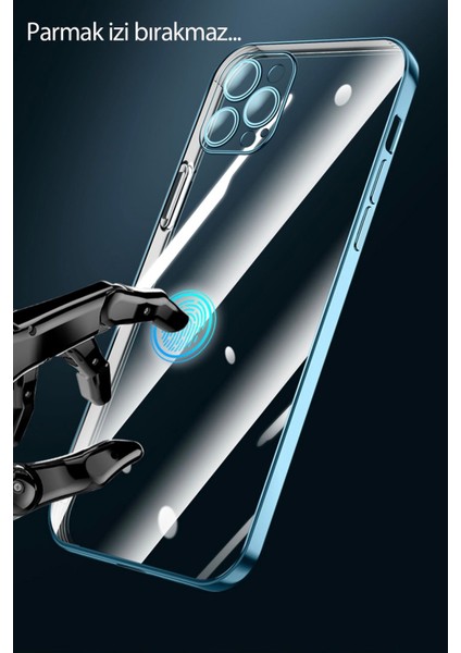 iPhone 16 Pro Kılıf Kamera Lens Korumalı Parlak Silikon Kapak Ryc/razer Lens - Siyah indirimleri