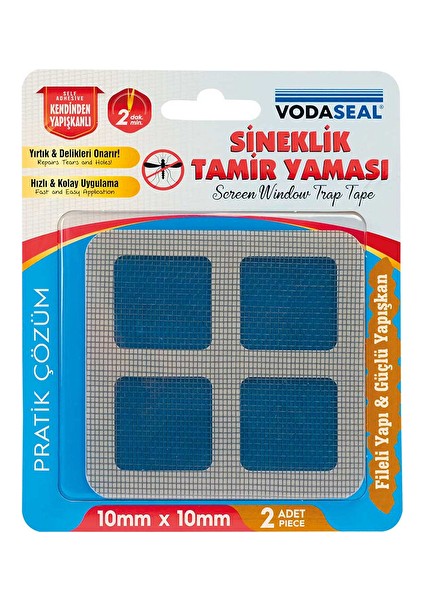 Sineklik Tamir Yaması 10MMX10MM 2'li