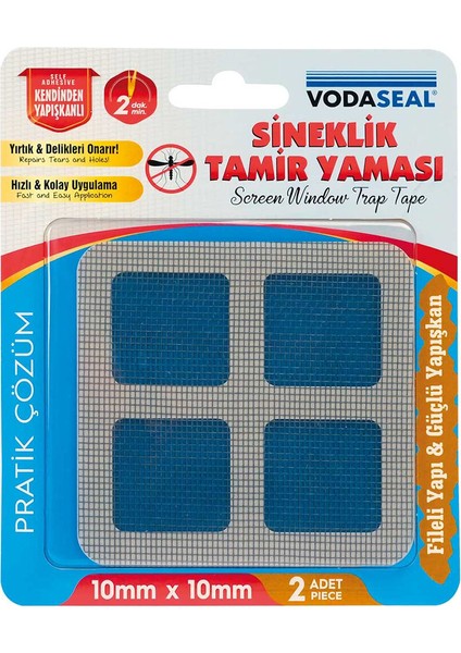 Sineklik Tamir Yaması 10MMX10MM 2'li fiyatları