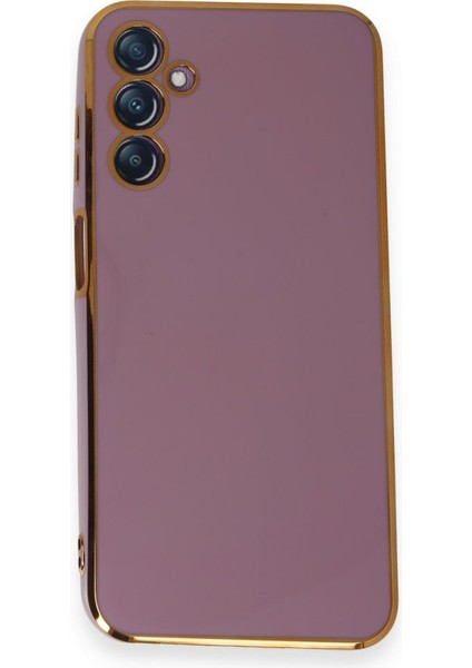 Samsung Galaxy M14 5g Parlak Yapılı Silikon Kılıf Rcv/volet