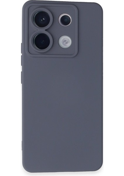 Poco X6 Kadife Dolgulu Lansman Silikon Kılıf Rcv/nano Lansman