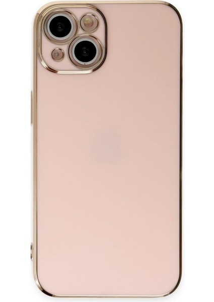 iPhone 15 Parlak Yapılı Silikon Kılıf Rcv/volet