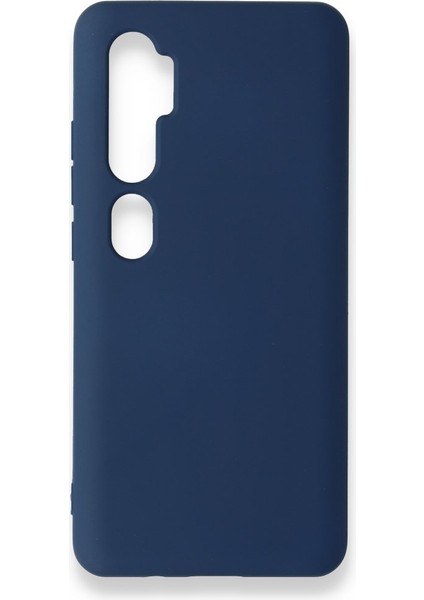 Xiaomi Mi Note 10 Pro Kadife Dolgulu Lansman Silikon Kılıf Rcv/nano Lansman