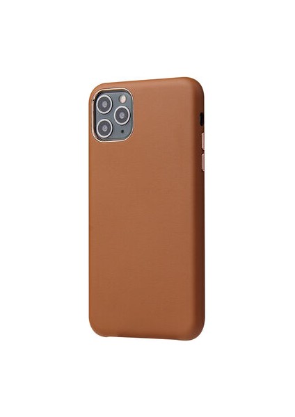 Apple iPhone 11 Pro Max Kılıf Içi Kadife Kaplı Pu Deri Kablosuz Şarj Destekli Kapak Rcv/eyzi