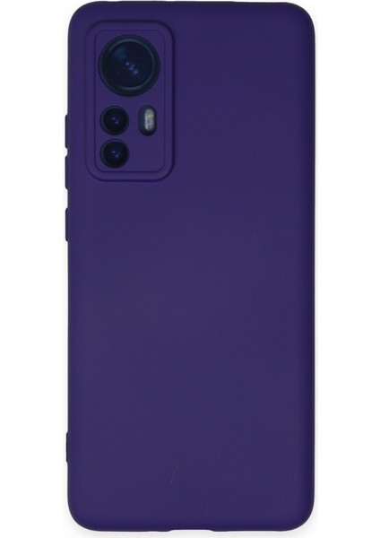 Xiaomi Mi 12 Kadife Dolgulu Lansman Silikon Kılıf Rcv/nano Lansman