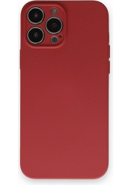 iPhone 13 Pro Kadife Dolgulu Lansman Silikon Kılıf Rcv/nano Lansman