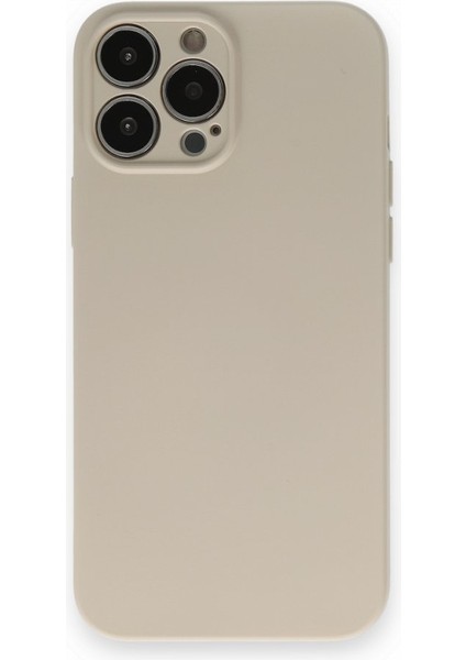 iPhone 13 Pro Max Kadife Dolgulu Lansman Silikon Kılıf Rcv/nano Lansman