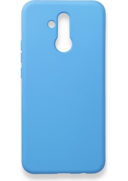 Huawei Mate 20 Lite Kadife Dolgulu Lansman Silikon Kılıf Rcv/nano Lansman