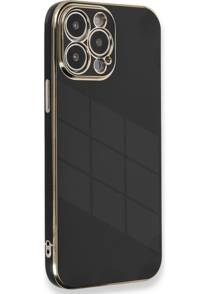 iPhone 15 Pro Parlak Yapılı Silikon Kılıf Rcv/volet