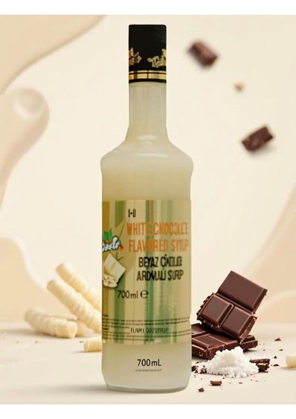 Beyaz Çikolata Aromalı Şurup 700 ml