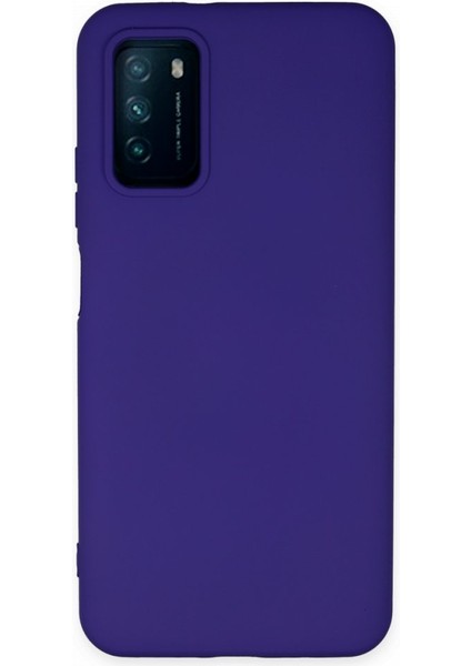 Poco M3 Kadife Dolgulu Lansman Silikon Kılıf Rcv/nano Lansman