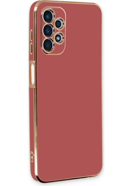 Samsung Galaxy A13 4g Parlak Yapılı Silikon Kılıf Rcv/volet