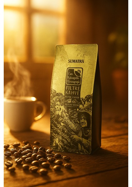 Sumatra Çekirdek Filtre Kahve 200 G