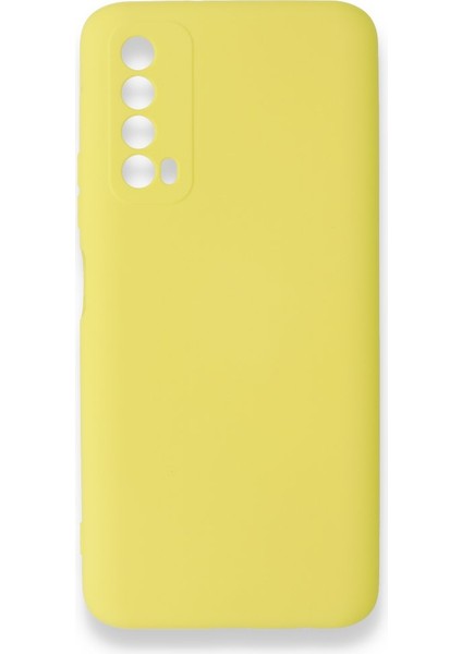 Huawei P Smart 2021 Kadife Dolgulu Lansman Silikon Kılıf Rcv/nano Lansman