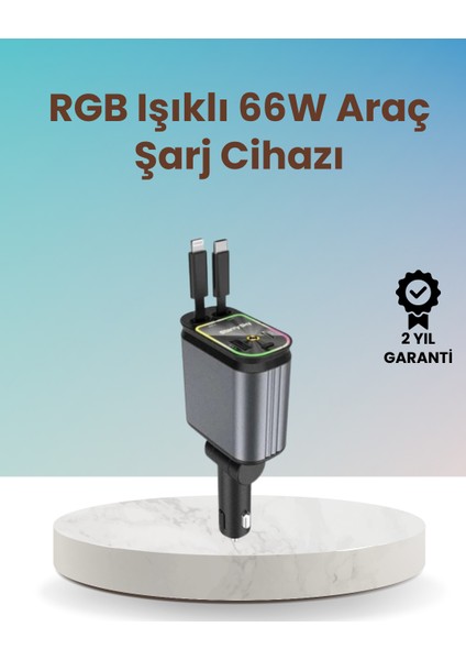 Nrzsnt Bmw, Mercedes, Audi, Volkswagen Araçlar Için 4’ü 1 Arada Hızlı Şarj Cihazı