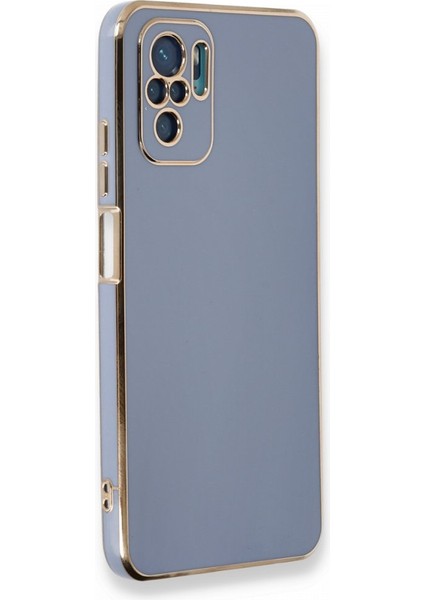 Redmi Note 10 Parlak Yapılı Silikon Kılıf Rcv/volet
