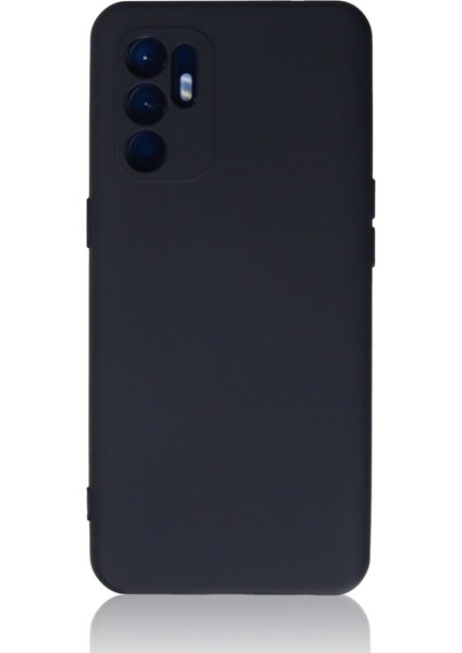 Oppo Reno 6 Kadife Dolgulu Lansman Silikon Kılıf Rcv/nano Lansman