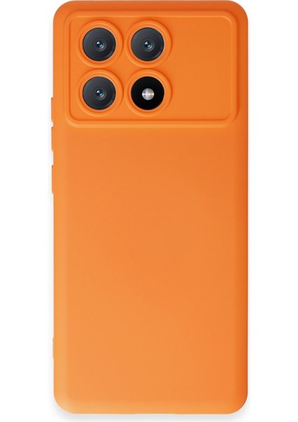 Poco X6 Pro Kadife Dolgulu Lansman Silikon Kılıf Rcv/nano Lansman