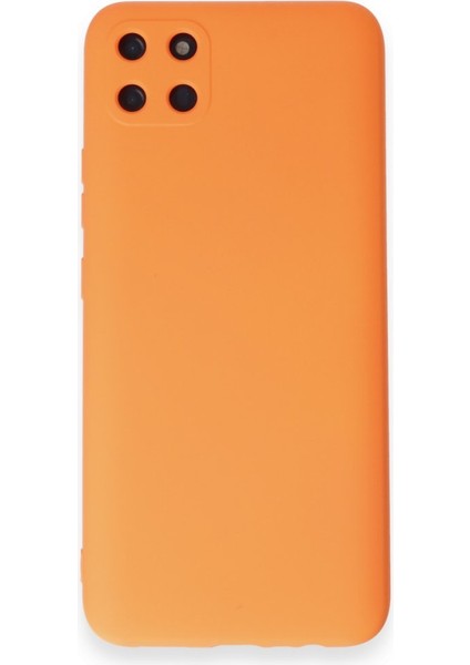 Realme C11 Kadife Dolgulu Lansman Silikon Kılıf Rcv/nano Lansman