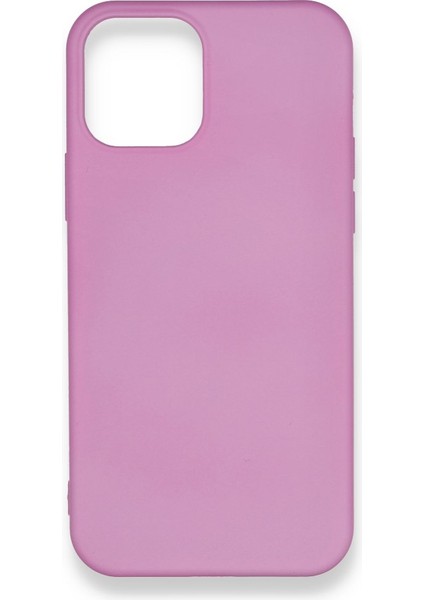 iPhone 12 Kadife Dolgulu Lansman Silikon Kılıf Rcv/nano Lansman