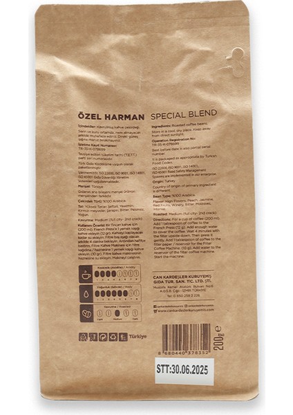 Özel Harman Öğütülmüş Filtre Kahve 1000 G fiyatları