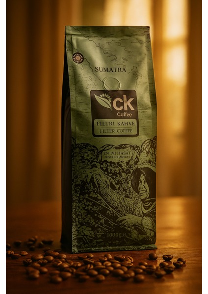 Sumatra Çekirdek Filtre Kahve 1000 G