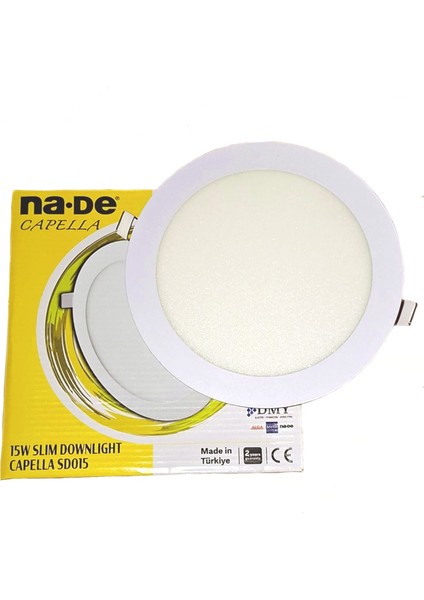 10 Adet 15W Slim LED Panel Spot(Beyaz Işık) fırsatları