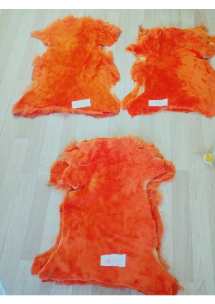 Hakiki Kuzu Koyun Postu , Halı, Yolluk, Dekorluk , Etli Kalın Canlı Renk