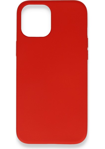 iPhone 12 Kadife Dolgulu Lansman Silikon Kılıf Rcv/nano Lansman