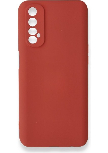 Realme 7 Kadife Dolgulu Lansman Silikon Kılıf Rcv/nano Lansman