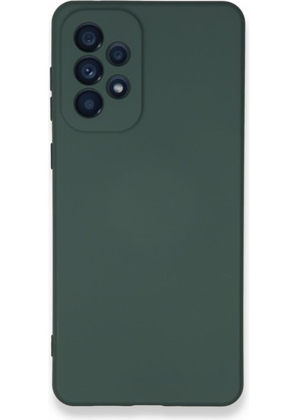 Samsung Galaxy A73 5g Kadife Dolgulu Lansman Silikon Kılıf Rcv/nano Lansman