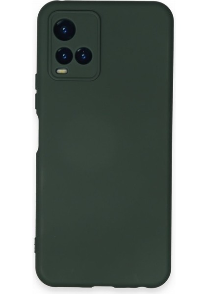 Vivo Y21 Kadife Dolgulu Lansman Silikon Kılıf Rcv/nano Lansman
