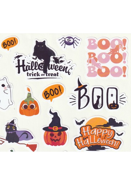 Halloween Sticker Seti Cadılar Bayramı Sticker Sevimli Halloween Çıkartma Etiket NSTI0042 fiyatları