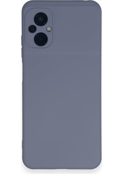 Poco M5 Kadife Dolgulu Lansman Silikon Kılıf Rcv/nano Lansman