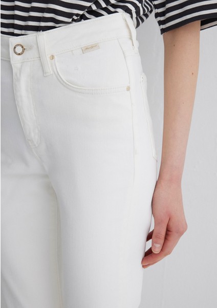 Bliss Mavi Premium Beyaz Jean Pantolon 101437-89192