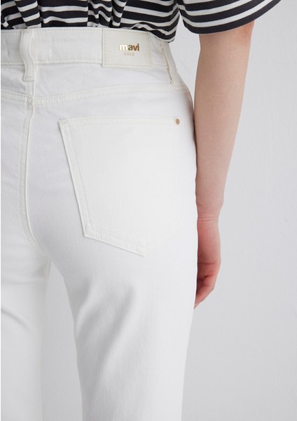 Bliss Mavi Premium Beyaz Jean Pantolon 101437-89192