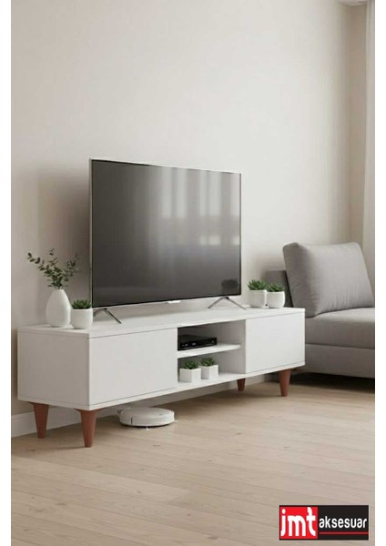 Aspen 20 cm (4'lü Set) Koltuk Baza Dolap Tv Ünitesi Yatak Odası Konsol Ayağı