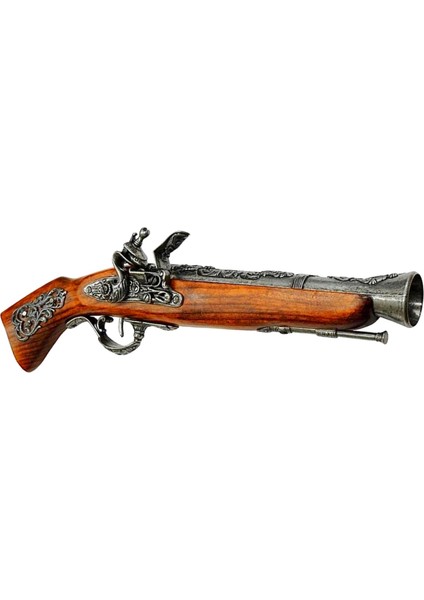 Denix Dekoratif Replika Çakmaklı Karabina Tüfeği 39 Cm, Avusturya 18. Yüzyıl