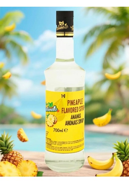 Ananas Aromalı Şurup 700 ml