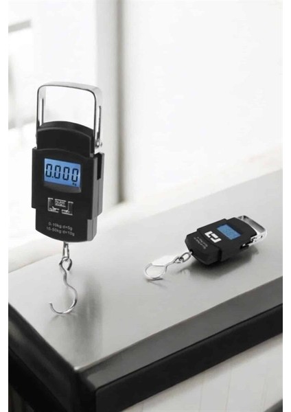 Nrzsnt 50 kg El Kantarı Ağırlık Ölçer Dijital Ekranlı Kancalı Portatif indirimleri