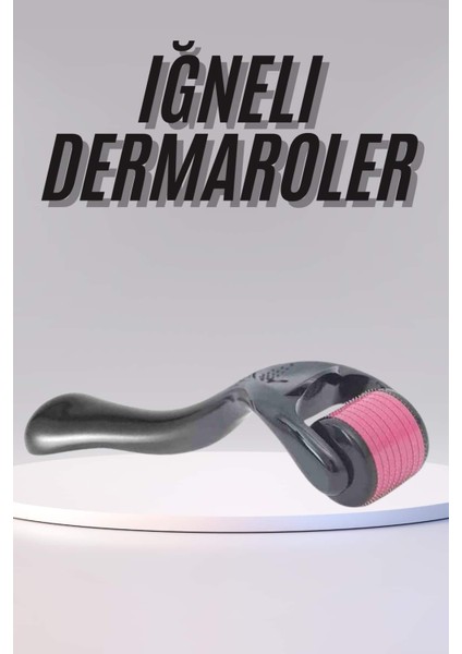 Nrzsnt Derma Roller Titanyum Uçlu 540 Iğneli 1 mm Iğne