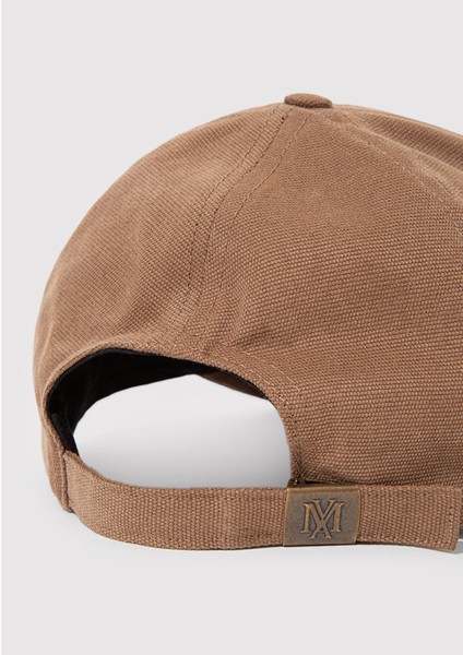 Back In Town Nakışlı Kahverengi Şapka 0911883-70218