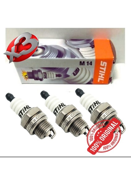 Orjinal M-14 Buji (3lü)