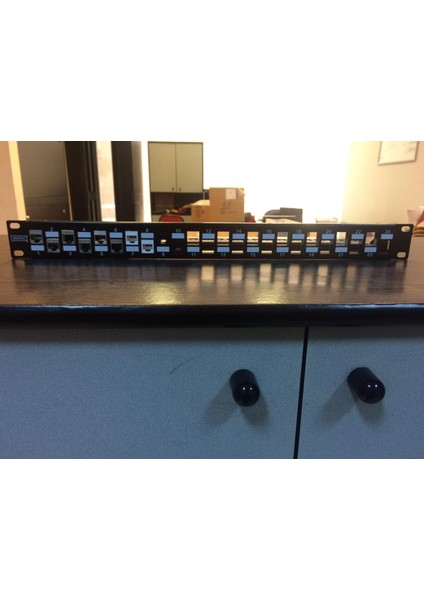 DN-91412 24'lü 1u Siyah Boş Patch Panel modelleri